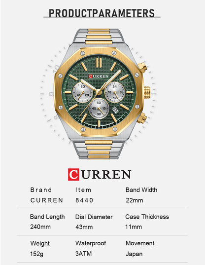 Montre de luxe curren