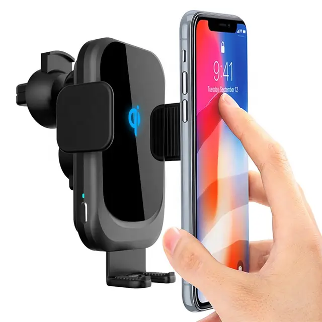 Support téléphone 360° avec charge magnétique pour voiture